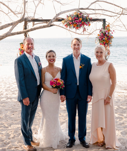 MIGA Swimwear founder wedding
