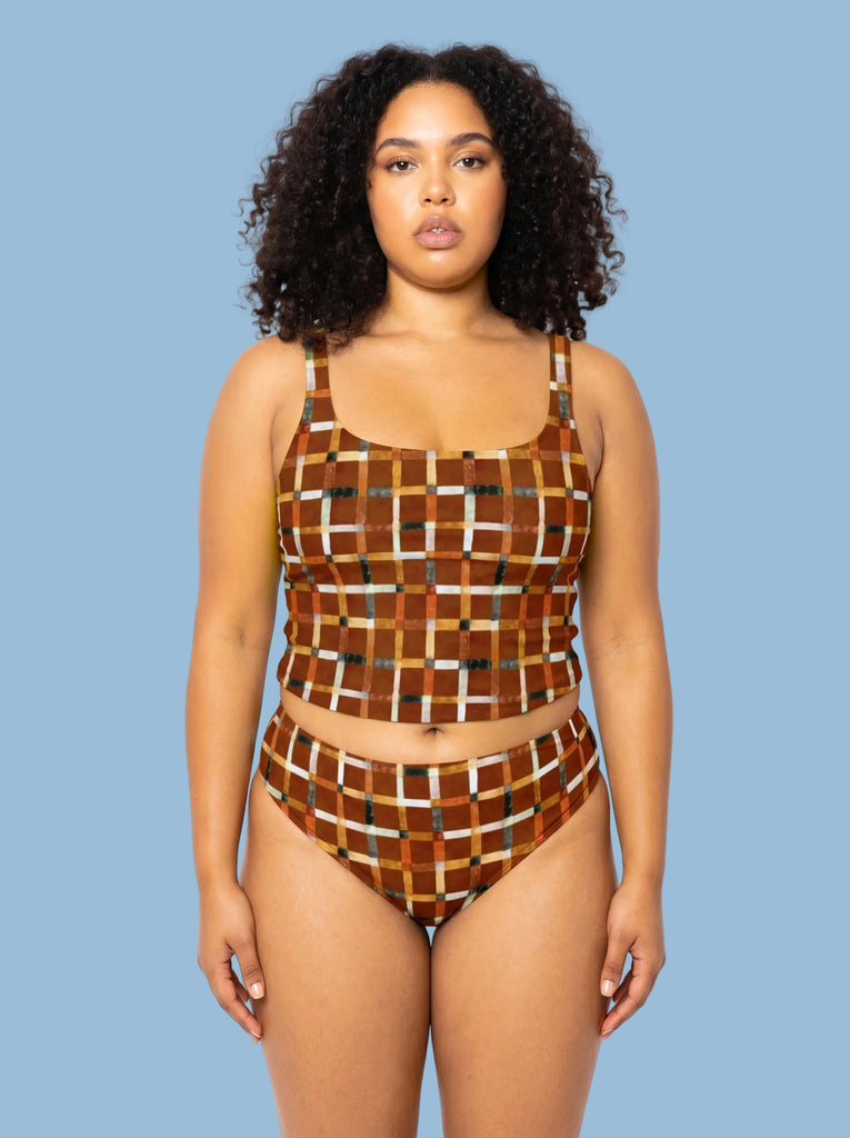 Colette Scoop Neck Tankini Top | Live In Swim | MIGA Swimwear Colette Scoop Neck Tankini Top | Live In Swim | MIGA Swimwear