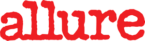 Logo of Allure in red.