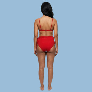 Lydia Maternity Snap Belt Bikini Bottom | MIGA Swimwear
