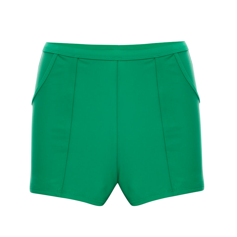 MIGA Ally Boy Short with Pockets in Emerald Green